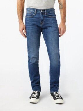 FRAME L'Homme Slim Jeans in Capri Tapered Straight Leg Size 36 x 28